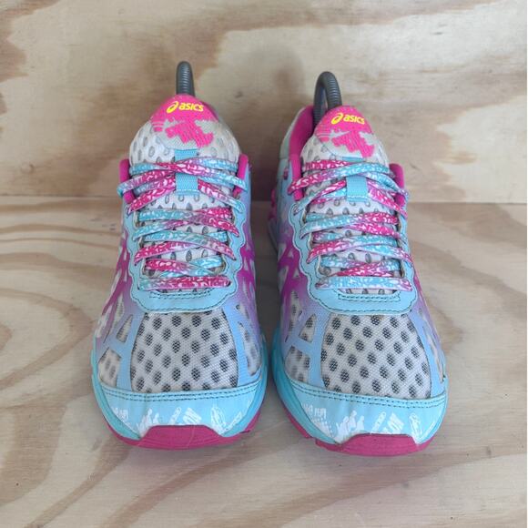 Asics - Gel-Noosa Tri 9 - Running Shoes - Blue/Pink - Women's - 7.5 - T458Q - Picture 2 of 9